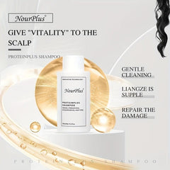Proteinplus Shampoo Repairs, Strengthens, Moisturizes All Hair Types