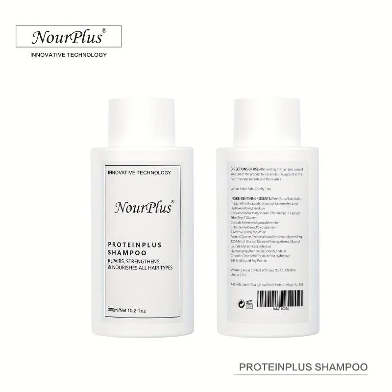 Proteinplus Shampoo Repairs, Strengthens, Moisturizes All Hair Types