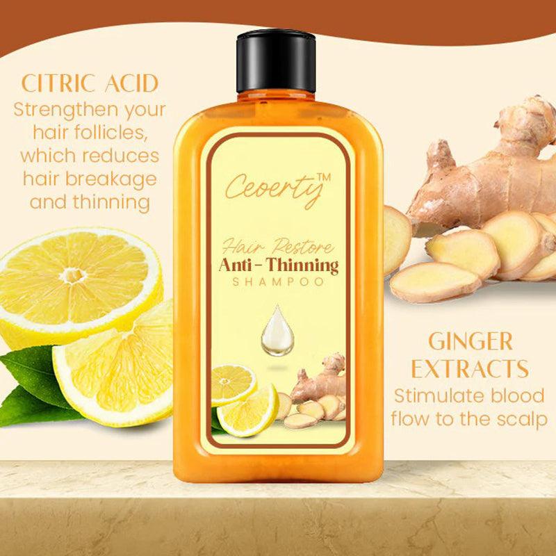 Ginger Hair Care Shampoo & Conditioner Set