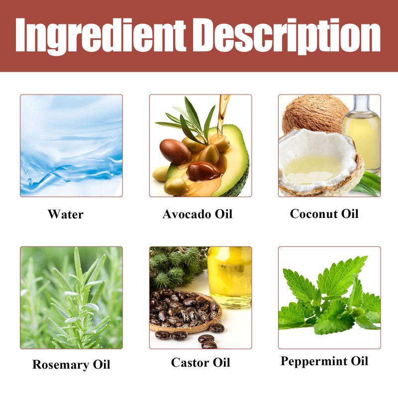 Avocado Mint Hair Care Essential Product for Moisturizing Healthy Hair