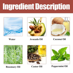 Avocado Mint Hair Care Essential Product for Moisturizing Healthy Hair