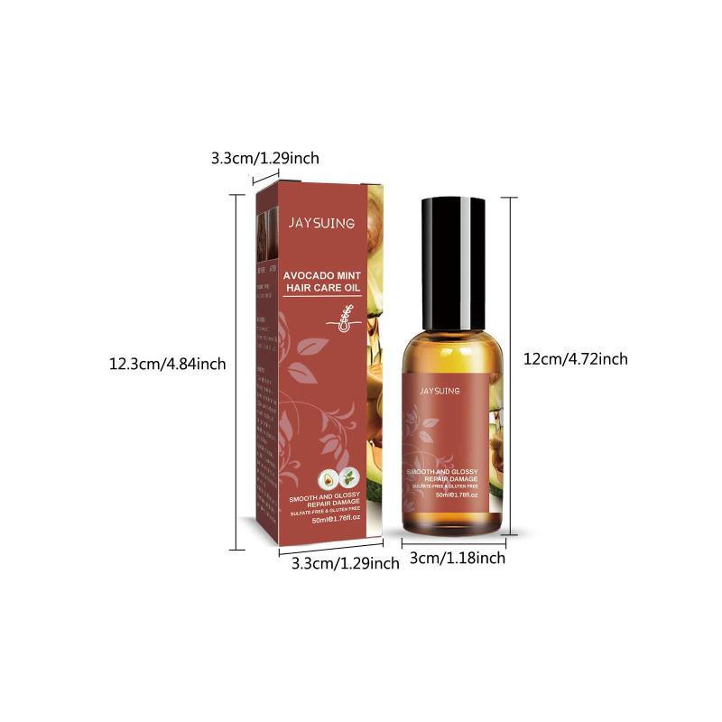 Avocado Mint Hair Care Essential Product for Moisturizing Healthy Hair