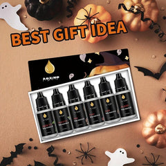 6pcs Halloween Hair Essential Set With Green Tea Cocoa Butter Nuts