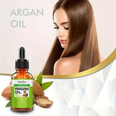30ML Argan Hair Care Repair Split Ends Strengthens Hair Thickens Healthy Hair