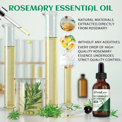 Rosemary Hair Care 100% Pure Scalp & Hair Strengthening