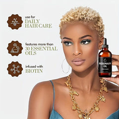 30ml Rosemary Hair Essential Oil for Healthy Hair Care