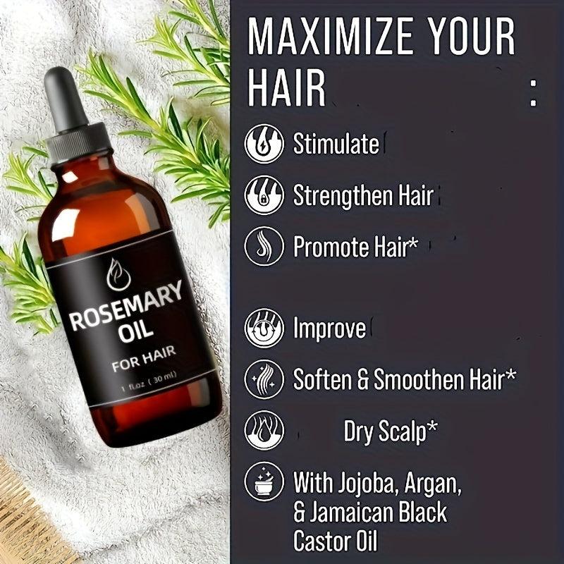 30ml Rosemary Hair Essential Oil for Healthy Hair Care