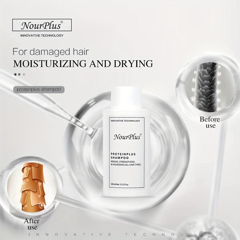 Keratin Repair Shampoo Kit 300ml + 30ml Essential Gift