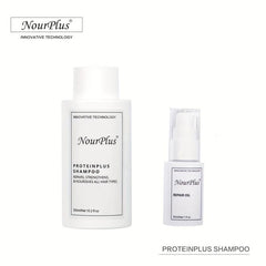 Keratin Repair Shampoo Kit 300ml + 30ml Essential Gift
