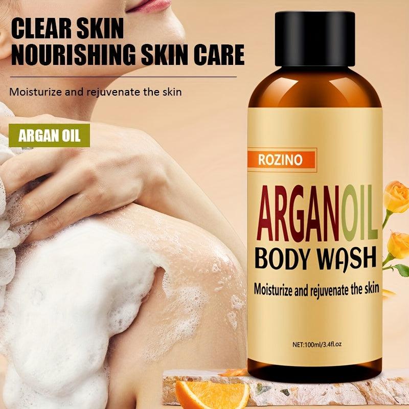 Argan Wash & Body Care Set: Deep Cleaning & Moisturizing