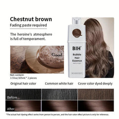 Bubble Hair Dye Serum Halloween Semi Permanent Dye Cream