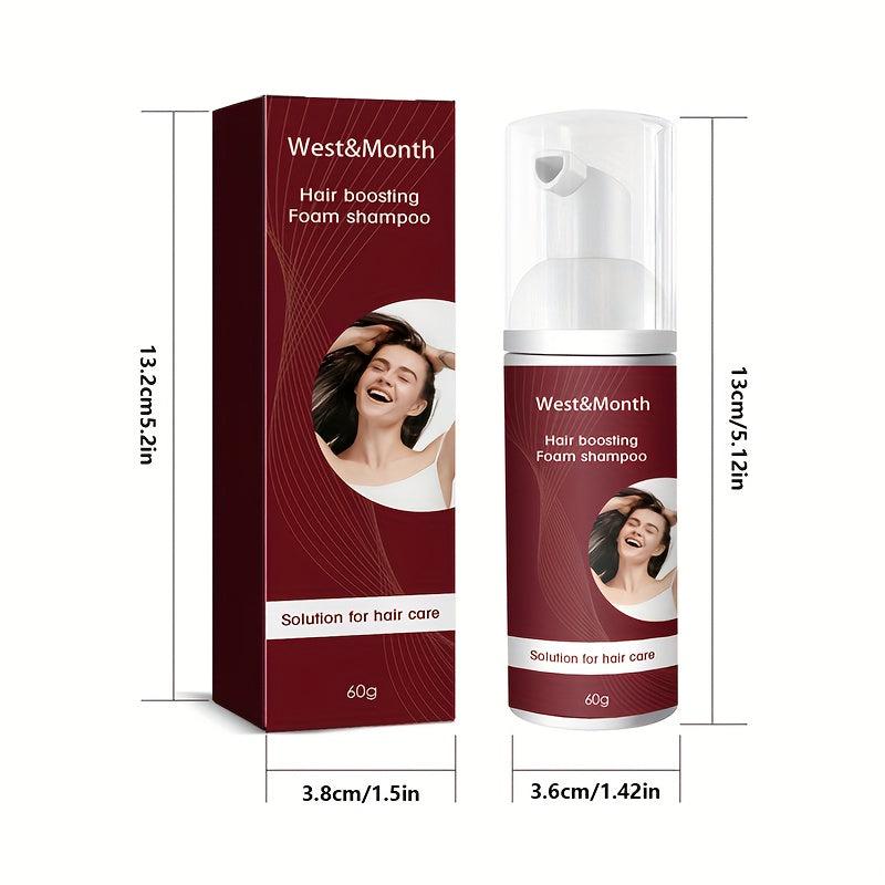 Hair Boosting Foam Shampoo Volumizing And Strengthening Hair Care