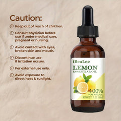 Lemon Essential Hair Care 100% Pure Natural Undiluted & Therapeutic