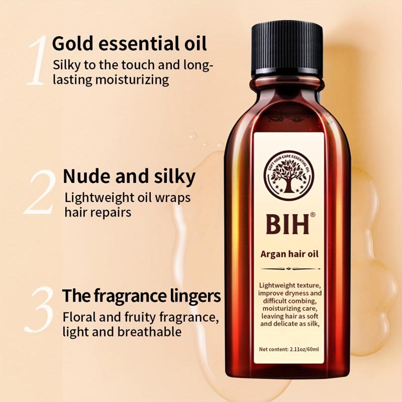Hair Care Essential Leave in Argan Hair Moisturizes Strengthens Repairs