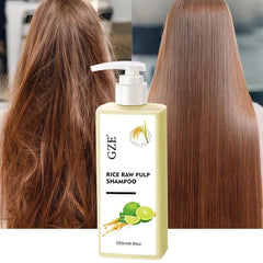 Rice Raw Pulp Shampoo Biotin Hair Care For All Hair Types