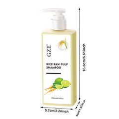 Rice Raw Pulp Shampoo Biotin Hair Care For All Hair Types