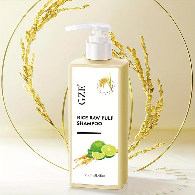 Rice Raw Pulp Shampoo Biotin Hair Care For All Hair Types