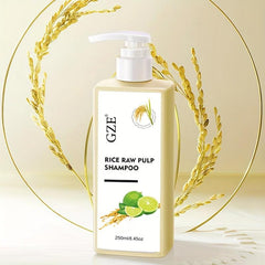 Rice Raw Pulp Shampoo Biotin Hair Care For All Hair Types