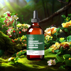 Organic Peppermint Hair Essence for Daily Use