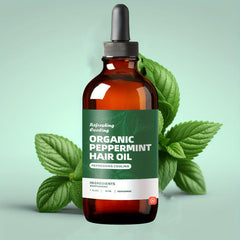 Organic Peppermint Hair Essence for Daily Use