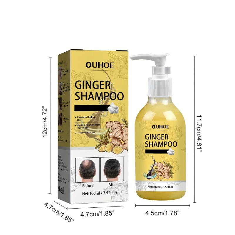 Natural Ginger Hair Shampoo & Conditioner Set