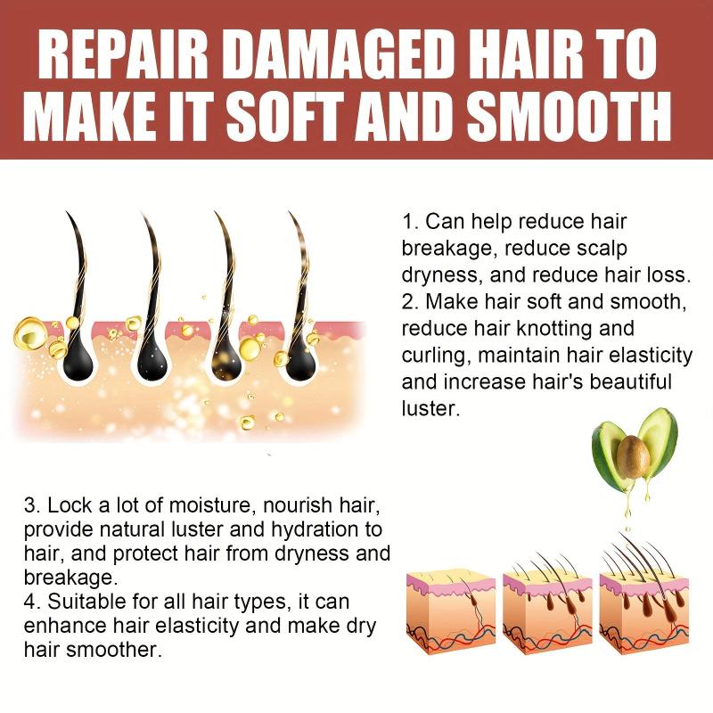 Dense Hair Avocado Mint Hair Care Essential Healthy Hair Penetrates Root To Tip