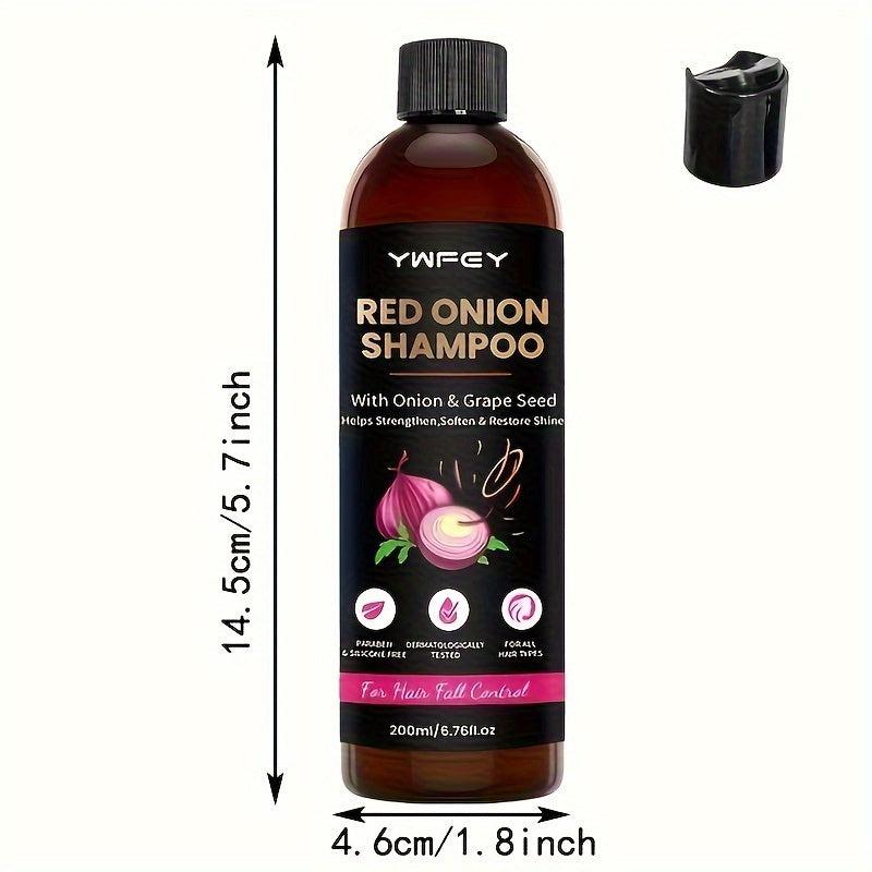 Red Onion Shampoo Natural with Grap Seed for Hair Strengthening