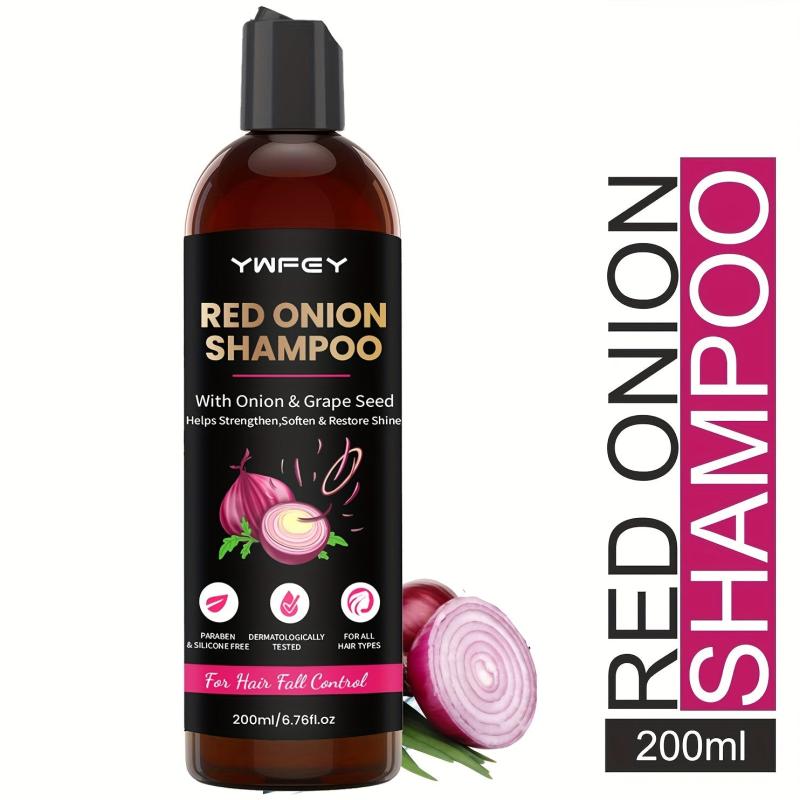Red Onion Shampoo Natural with Grap Seed for Hair Strengthening