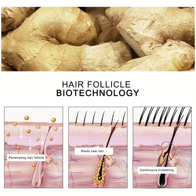 Ginger Extract Hair Care Spray Thickens Thin Hair