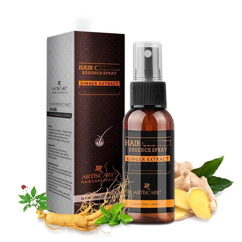 Ginger Extract Hair Care Spray Thickens Thin Hair