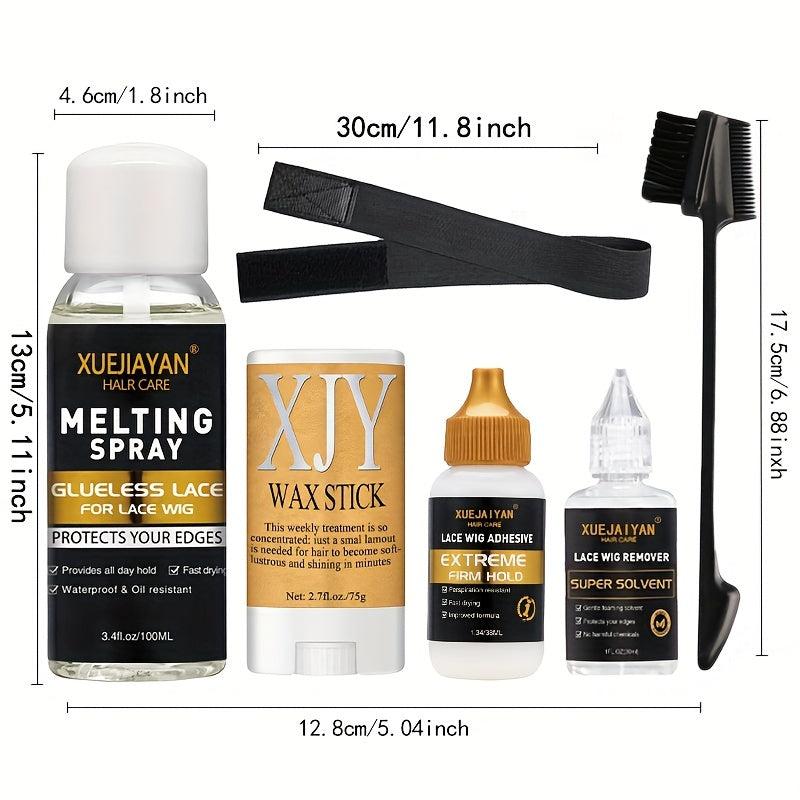 Long Lasting Lace Glue Spray Kit Waterproof Glue For Lace Front Wigs