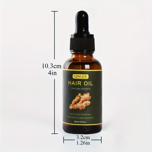 30ml Ginger Hair Care Essential Product For All Hair Types