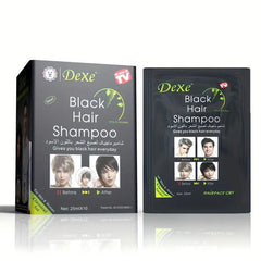 10Pcs Instant Natural Plant Hair Dye Shampoo for Men Women