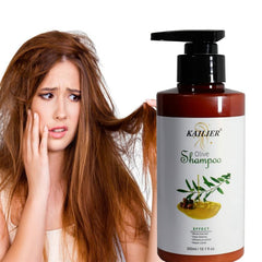Olive Essence Shampoo Repair Damage Moisturizes Hair Deep Cleaning 300ML