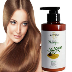 Olive Essence Shampoo Repair Damage Moisturizes Hair Deep Cleaning 300ML