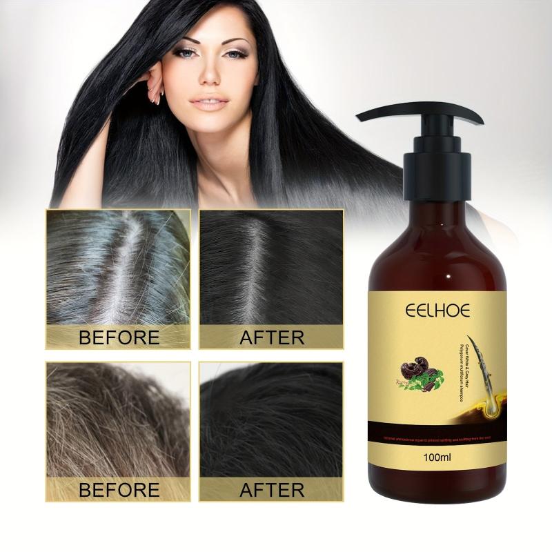 Organic Polygonum Multiflorum Hair Shampoo for Darkening Hair