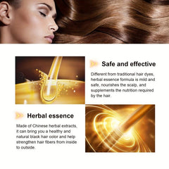 Organic Polygonum Multiflorum Hair Shampoo - Darkening Herbal Extracts