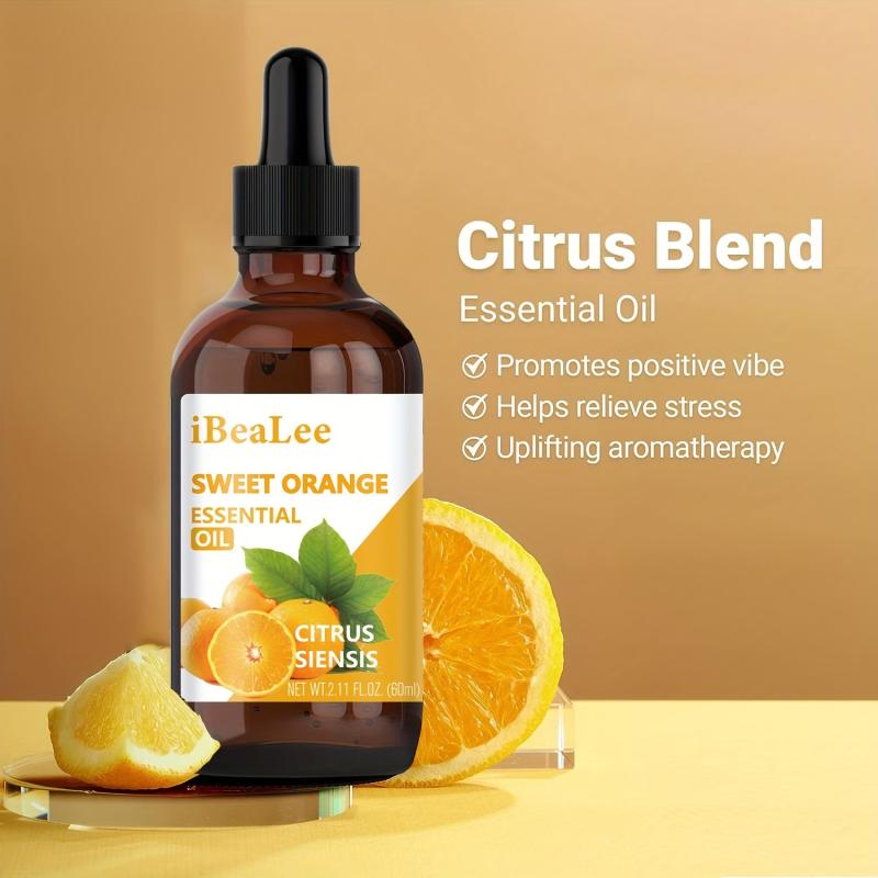100% Pure Sweet Orange Essential Oil - 60ml