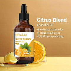 100% Pure Sweet Orange Essential Oil - 60ml