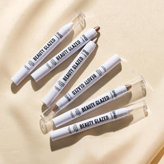 6 Color Eyeshadow Stick Highlighter Shimmer Golden Tone Eye Makeup