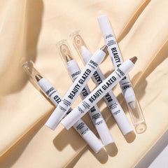 6 Color Eyeshadow Stick Highlighter Shimmer Golden Tone Eye Makeup