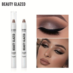 6 Color Eyeshadow Stick Highlighter Shimmer Golden Tone Eye Makeup