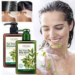 Tea Tree Shampoo and Body Wash for All Hair Types