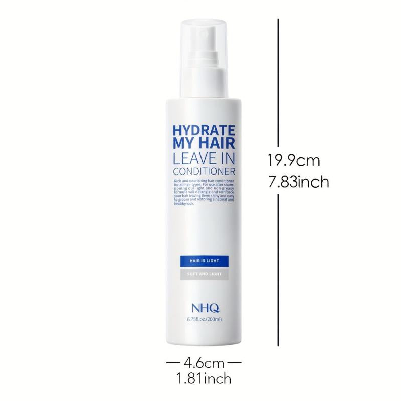 Hydrating Leave In Conditioner Spray for Dry Hair