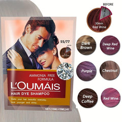 Dark Brown Hair Dye Shampoo Halloween DIY Hair Cream