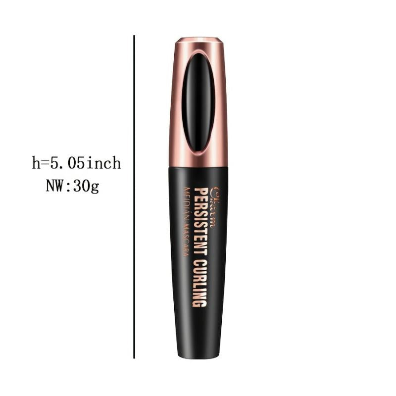 Volumizing Mascara 4D Silicone Brush Head Waterproof Curling Holding Eyelashes