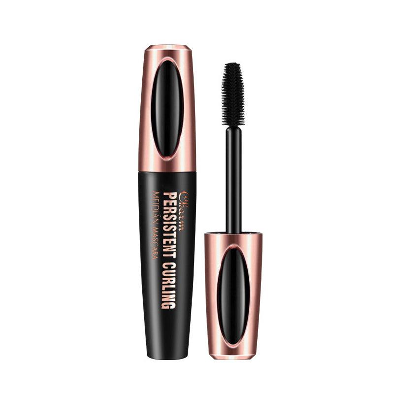 Volumizing Mascara 4D Silicone Brush Head Waterproof Curling Holding Eyelashes