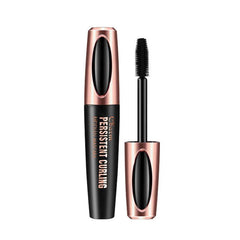 Volumizing Mascara 4D Silicone Brush Head Waterproof Curling Holding Eyelashes