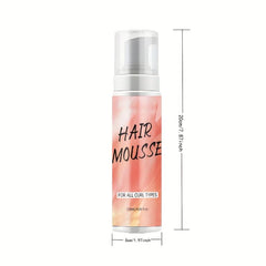 150ml Hair Mousse for All Curl Types Lightweight Refreshing Non Sticky