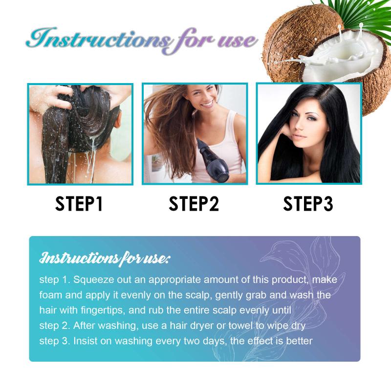 Smooth Hair Shampoo for Fluffy, Healthy Hair